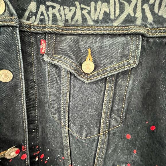 NWT: LIMITED LEVI'S Handmaid's Tale Collab Denim Jean Jacket XL (H-157) - Picture 4 of 12